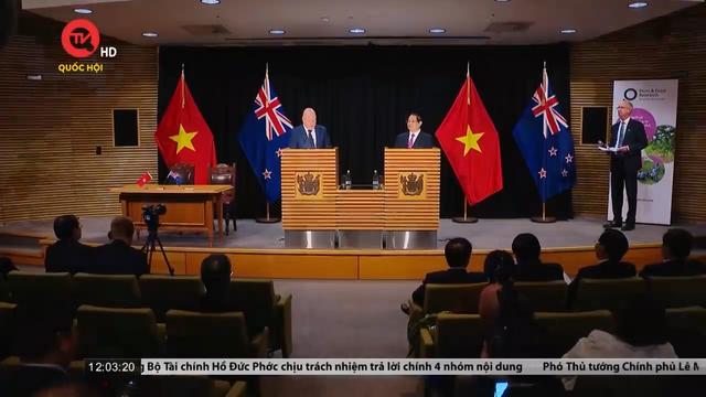 Thủ tướng Phạm Minh Chính hội đàm Thủ tướng New Zealand