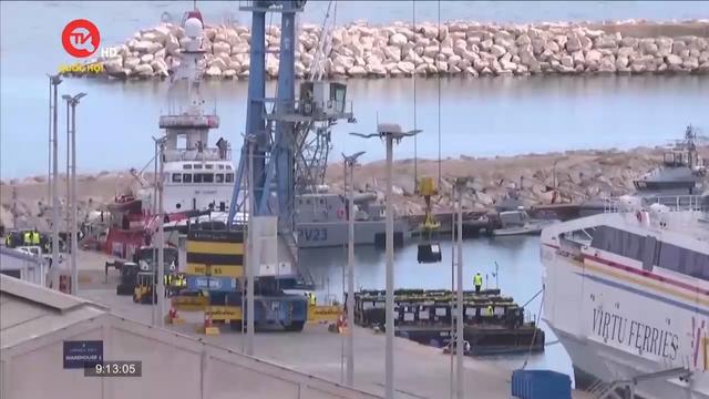 Nỗ lực thiết lập hành lang vận tải biển chở hàng viện trợ đến Gaza 