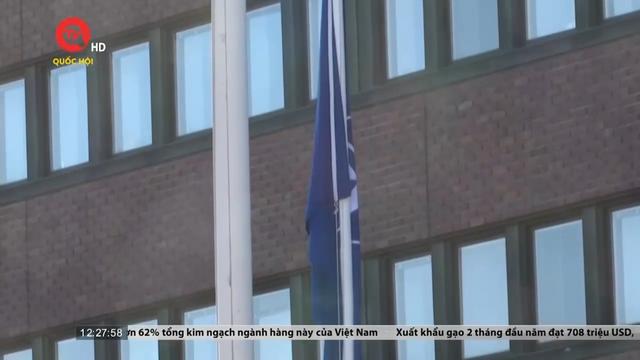 Lễ thượng cờ Thụy Điển tại trụ sở NATO