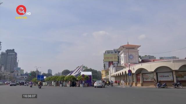 TPHCM cải tạo lại cảnh quan khu vực trước chợ Bến Thành