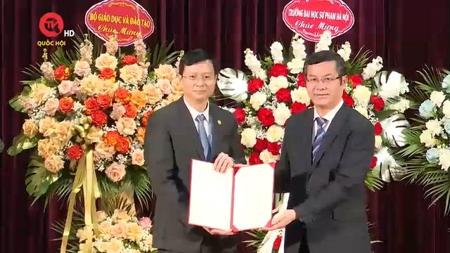 PGS.TS Nguyễn Văn Hiền làm Chủ tịch Hội đồng Trường Đại học Sư phạm Hà Nội