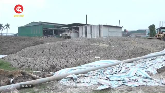 Alo cử tri: Đất đai, môi trường, cảnh quan ở Cụm công nghiệp Phú Lâm, Bắc Ninh bị biến dạng