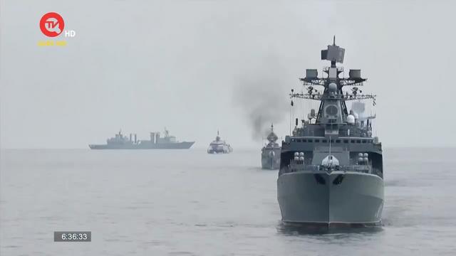 Trung Quốc, Iran và Nga kết thúc diễn tập hải quân chung