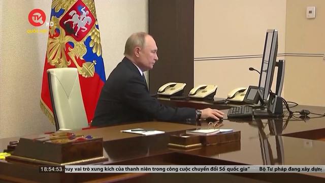 Ông Putin bỏ phiếu trực tuyến trong cuộc bầu cử tổng thống 