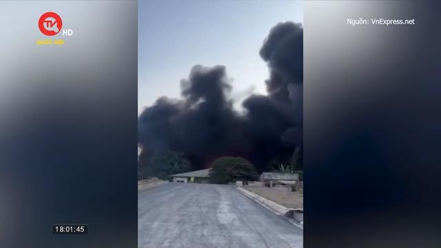 Đồng Nai: Cháy lớn tại nhà xưởng, nhiều tài sản bị thiêu rụi