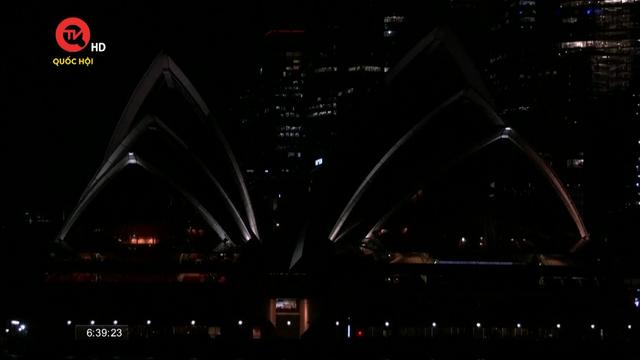 Nhà hát Opera Sydney tắt đèn hưởng ứng giờ trái đất