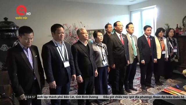 Phó Chủ tịch Quốc hội Trần Quang Phương đến Geneva (Thụy Sỹ) tham dự IPU-148