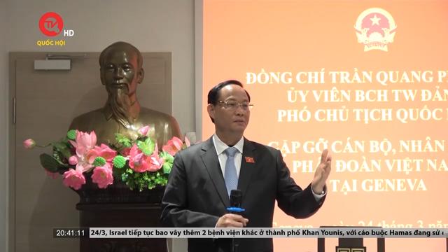 Phó Chủ tịch Quốc hội Trần Quang Phương: Phát huy tinh thần “Người chiến sỹ” trên mặt trận ngoại giao