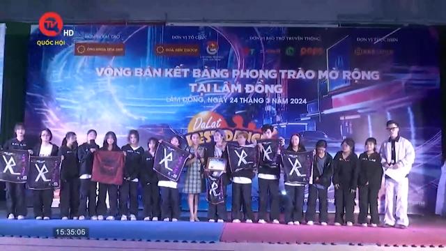 Kết quả vòng bán kết bảng phong trào mở rộng Dalat Best dance crew 2024 