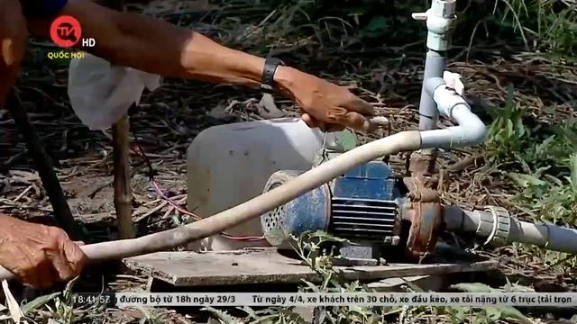 Cà Mau: Hàng nghìn hộ dân thiếu nước sinh hoạt 