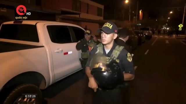 Cảnh sát đột kích nhà riêng của Tổng thống Peru