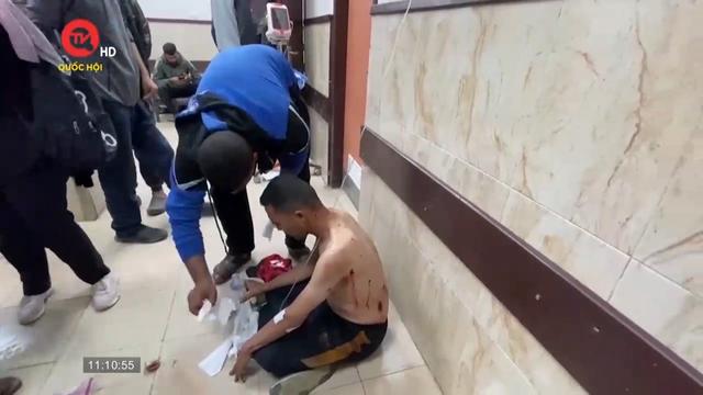 Israel không kích bệnh viện ở miền Trung Dải Gaza