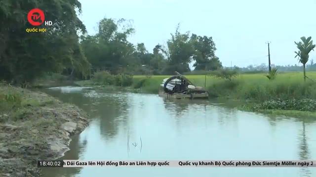 Quảng Ngãi: Dân ngăn cản nạo vét lòng sông vì lo sạt lở 