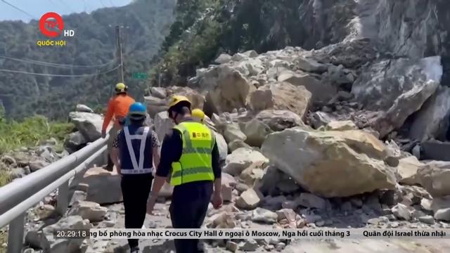 Đài Loan (Trung Quốc) khắc phục hậu quả sau động đất