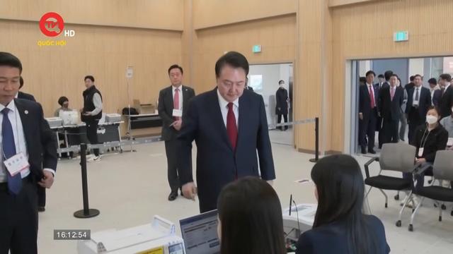 Hàn Quốc bắt đầu đợt bỏ phiếu sớm bầu Quốc hội khóa 22