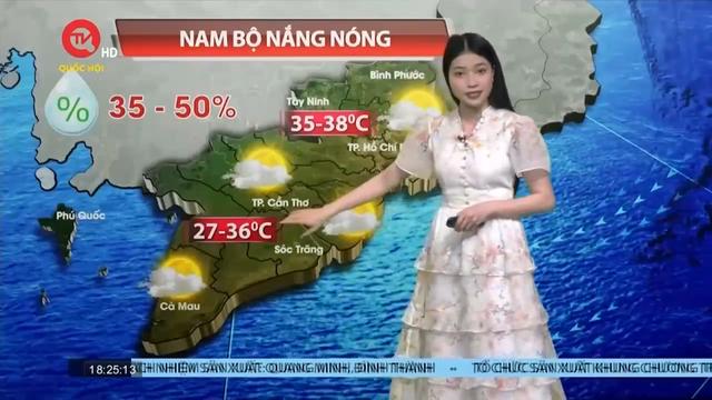 Dự báo thời tiết Nam Bộ: Nắng nóng gay gắt tiếp diễn