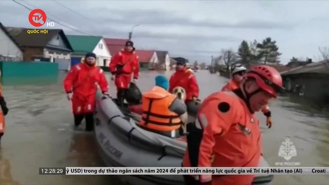 Cập nhật tình hình ngập lụt do vỡ đập tại Nga