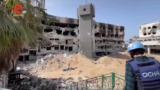 Bệnh viện lớn nhất Gaza bị phá hủy