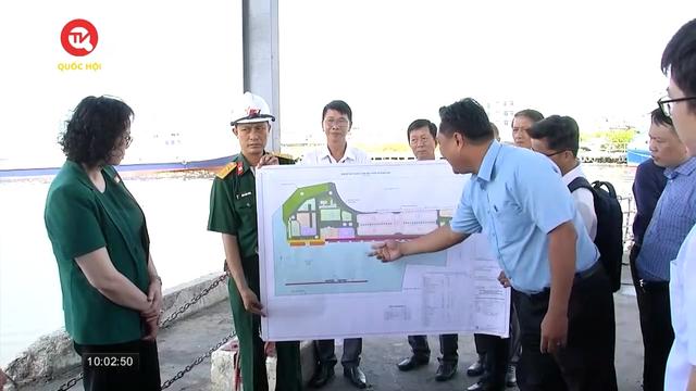 Khảo sát bến cảng thủy nội địa Rạch Giá và xí nghiệp bến xe tàu Kiên Giang