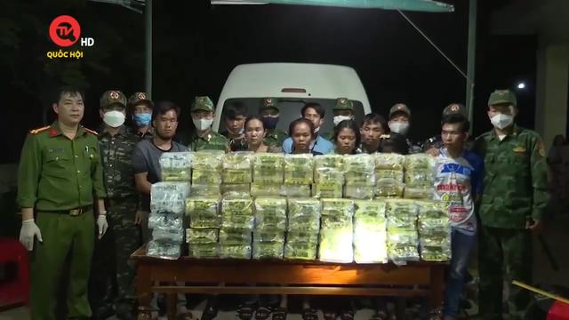 Bộ Quốc phòng trao thưởng ban chuyên án bắt 100kg ma túy