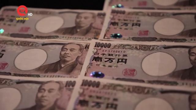 Đồng yen giảm giá xuống mức thấp nhất trong 34 năm
