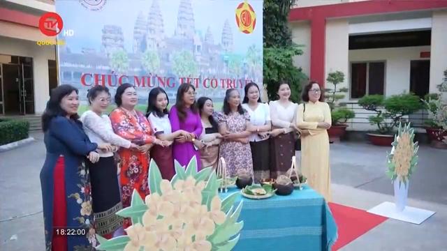 Sinh viên Lào, Campuchia đón tết cổ truyền tại TPHCM