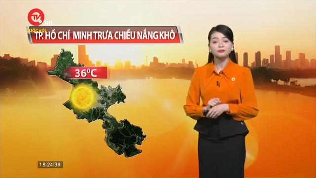 Dự báo thời tiết ngày 17/4: Nam Bộ tiếp tục nắng nóng