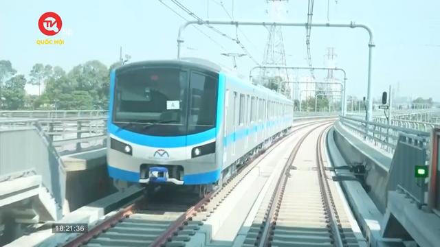 Đề xuất chi 110 tỉ đồng chạy thử tuyến metro số 1