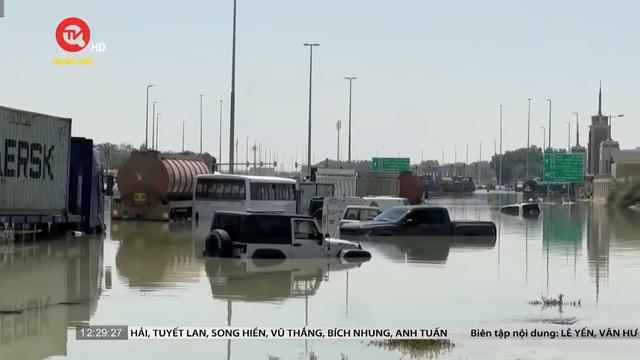 Thiệt hại lớn về tài sản sau trận lụt tại Dubai