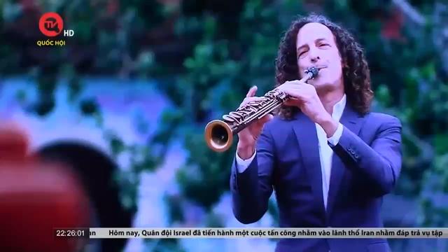 Huyền thoại saxophone Kenny G quảng bá du lịch Việt Nam