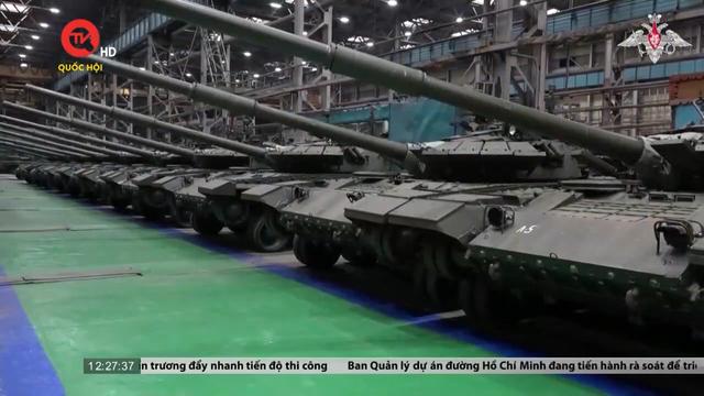 Nga đẩy mạnh sản xuất các thiết bị bảo vệ xe tăng