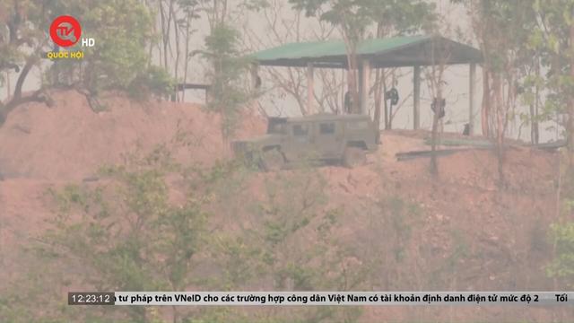 Thái Lan tăng cường an ninh tại khu vực biên giới giáp Myanmar
