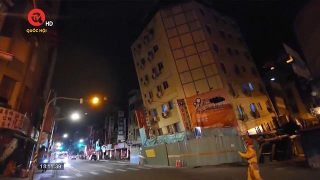 Hơn 80 trận động đất rung chuyển Đài Loan, Trung Quốc giữa đêm khuya