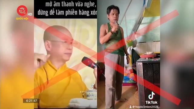 Alo cử tri: Tràn lan clip của tăng ni bị cắt ghép trên mạng xã hội - Giáo hội Phật giáo Việt Nam lên tiếng 