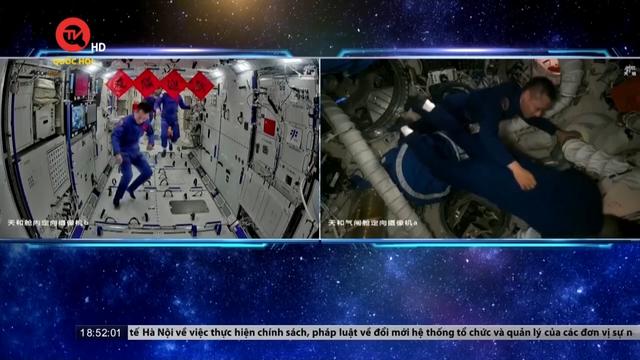 Tàu Thần Châu-18 của Trung Quốc được lắp ghép với Trạm Vũ trụ Thiên Cung