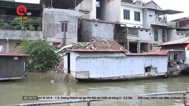 Bắc Ninh nêu nguyên nhân bờ sông Cầu sạt lở, "nuốt chửng" nhà dân