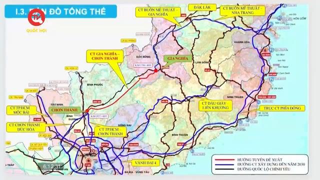Xây dựng tuyến cao tốc Gia Nghĩa - Chơn Thành với số vốn hơn 25 nghìn tỷ đồng