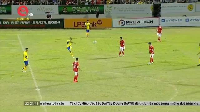 Giao hữu bóng đá các cựu ngôi sao Brazil - Việt Nam 