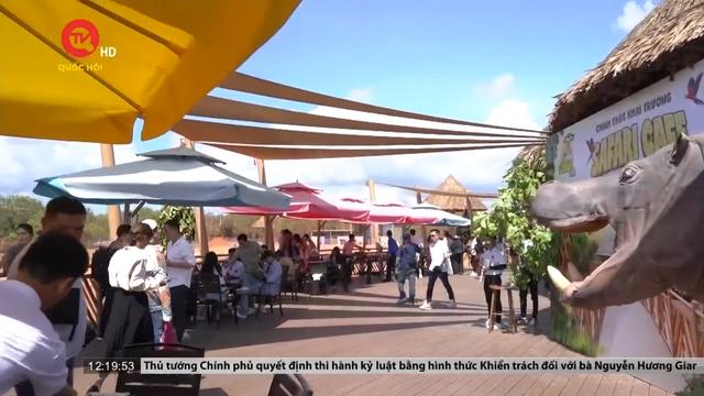 Bình Thuận: Nhiều du khách thích thú tham quan mô hình cafe bán hoang dã đầu tiên tại Việt Nam  