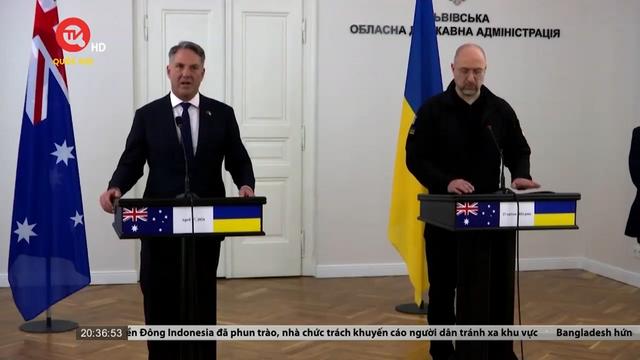 Australia công bố khoản viện trợ mới trị giá 100 triệu AUD cho Ukraine