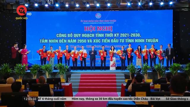 Thủ tướng dự Hội nghị công bố quy hoạch tỉnh Ninh Thuận