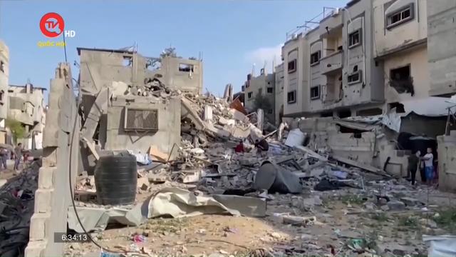 Israel không kích vào thành phố Rafah ở Dải Gaza