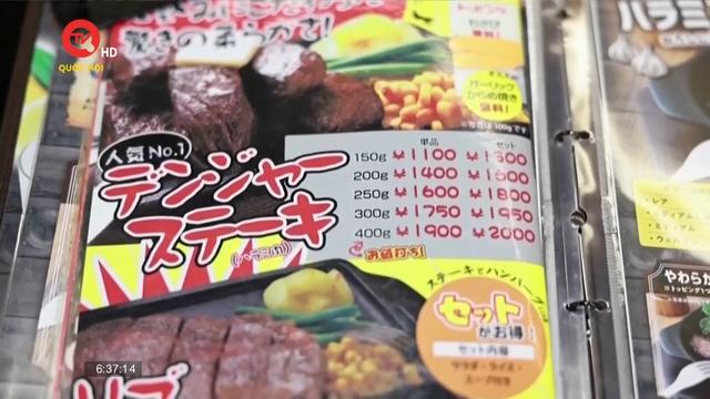 Đồng yên suy yếu ảnh hưởng đến ngành công nghiệp ăn uống của Nhật Bản
