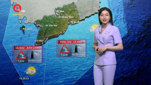Dự báo thời tiết: Nam Bộ chuẩn bị bước vào mùa mưa