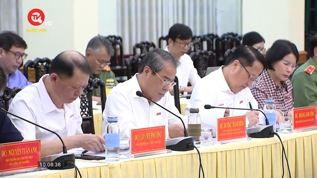 Ban Dân nguyện giám sát công tác tiếp công dân, giải quyết khiếu nại, tố cáo tại Nam Định 