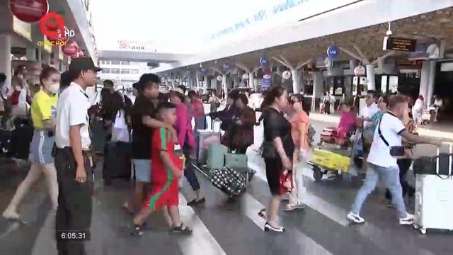 653.000 khách qua sân bay Tân Sơn Nhất dịp lễ 30/4 - 1/5