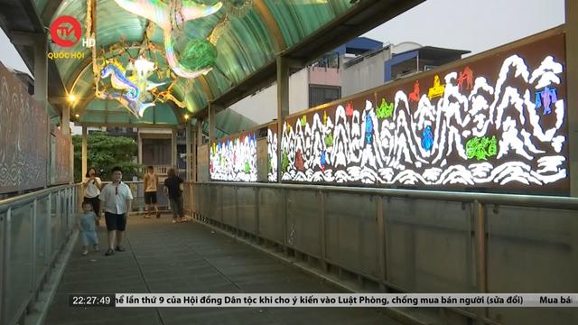 Cầu đi bộ Trần Nhật Duật: Khi nghệ thuật công cộng được kết nối 
