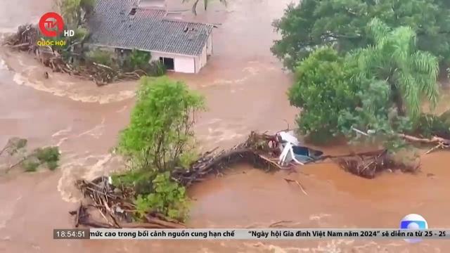 Cụm tin quốc tế 5/5: Gia tăng số người thiệt mạng do mưa lũ tại Brazil