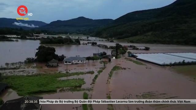Lũ lụt kinh hoàng ở Brazil, gần 70.000 người phải sơ tán 