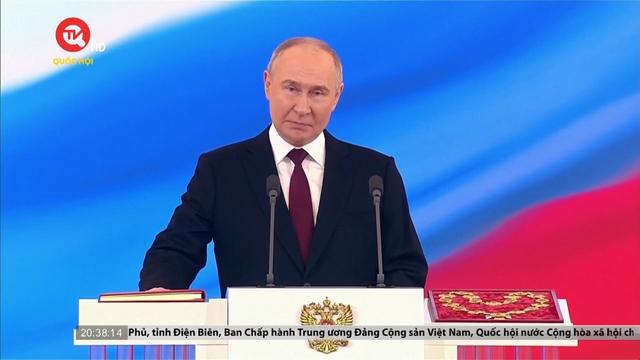 Tổng thống Nga Putin tuyên thệ nhậm chức nhiệm kỳ thứ 5